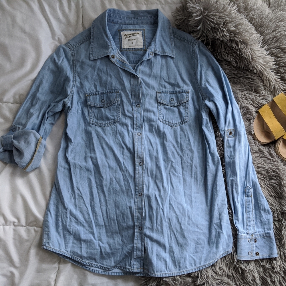 Denim Button Up Shirt